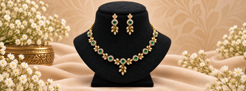 Best Leaf Necklace With Leaf Earring Designs for Weddings and Festivals: Traditional & Modern Styles