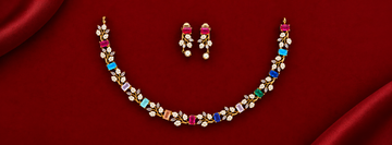Best Multi Coloured Stone Necklace for Weddings and Festivals: Elegant Designs &amp; Styling Tips