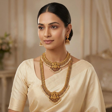 Lakshmi Pearl Bridal Set
