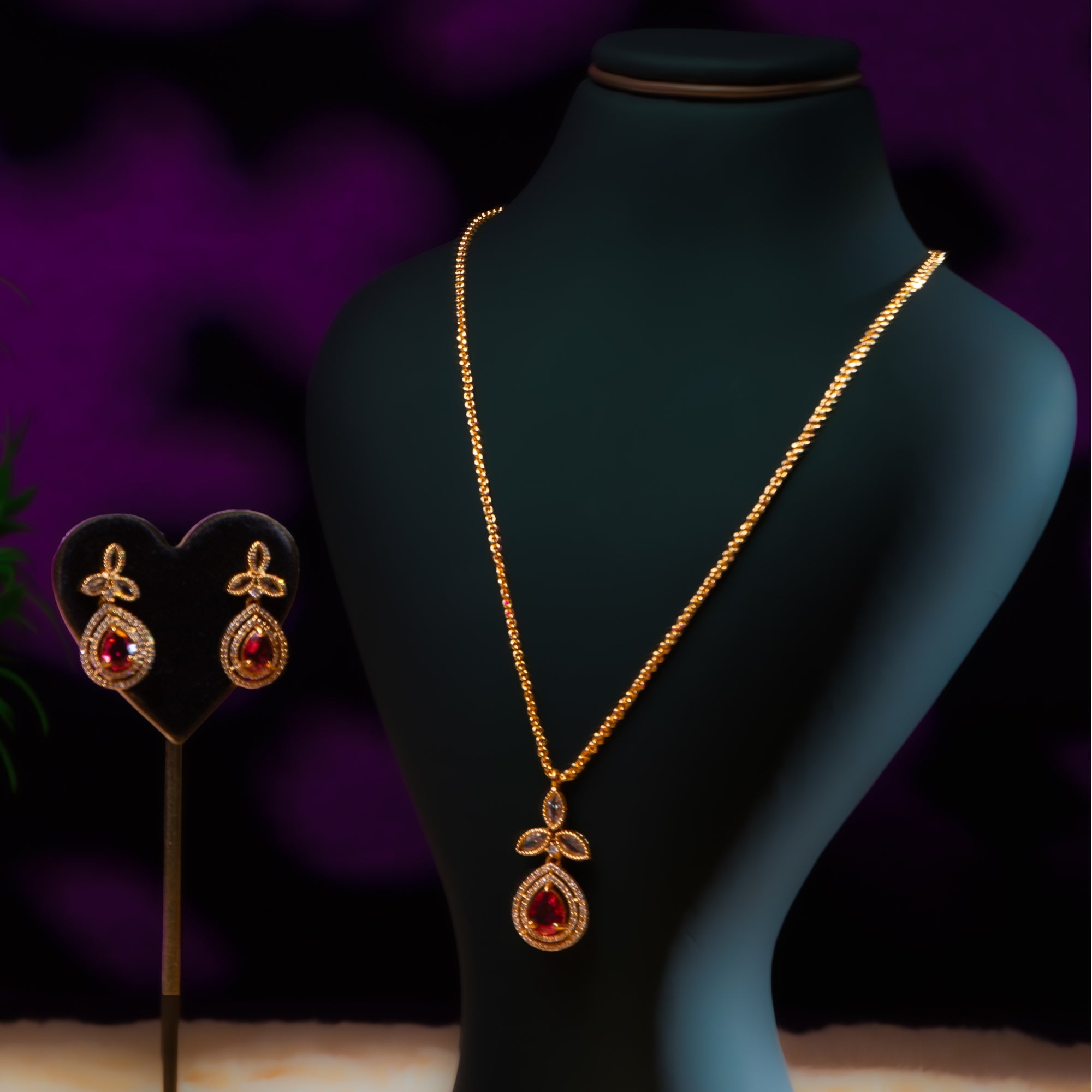 Imperial Ruby Bloom Set