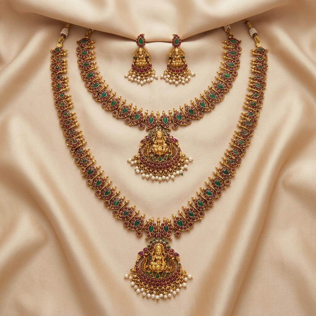 Lakshmi Kemp Bridal Combo Set
