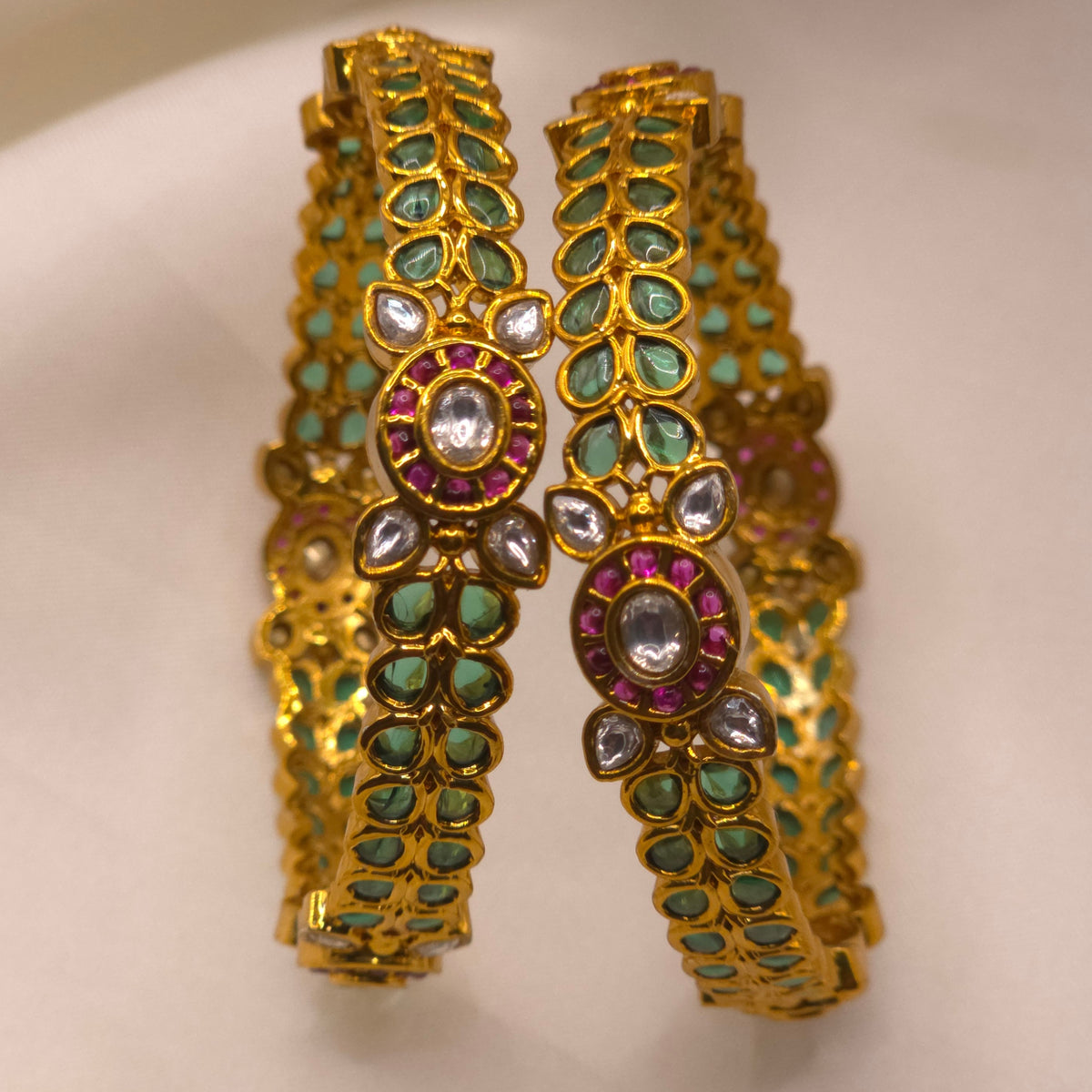 Emerald Ruby Bangle