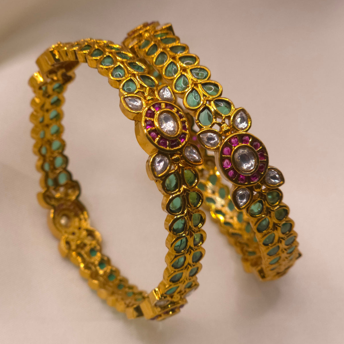 Emerald Ruby Bangle