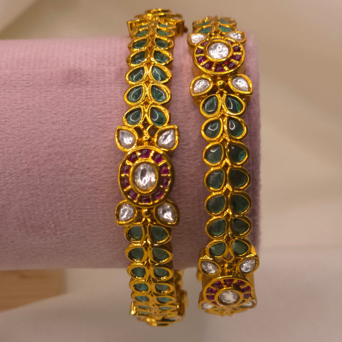 Emerald Ruby Bangle