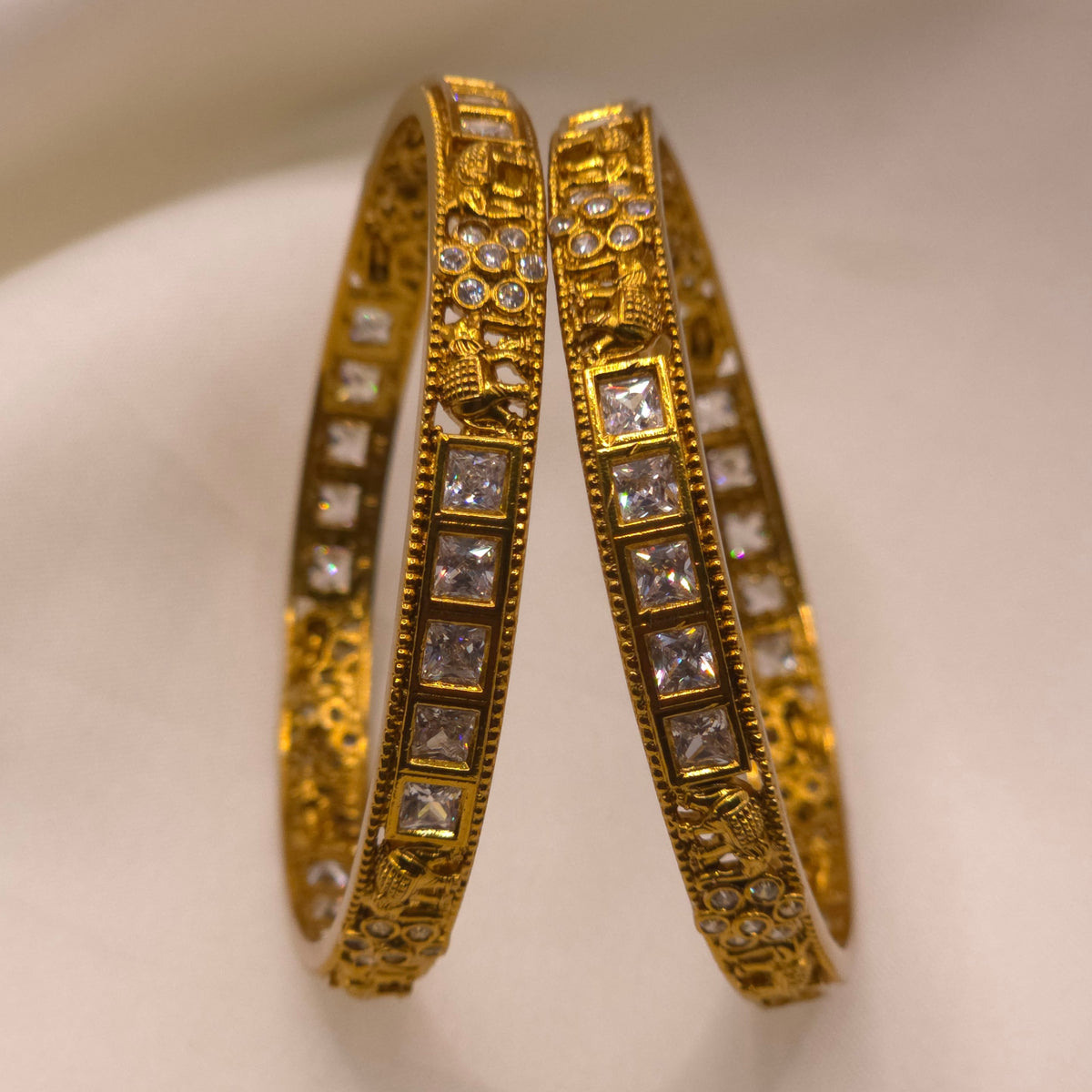 CZ Stone Designer Bangle