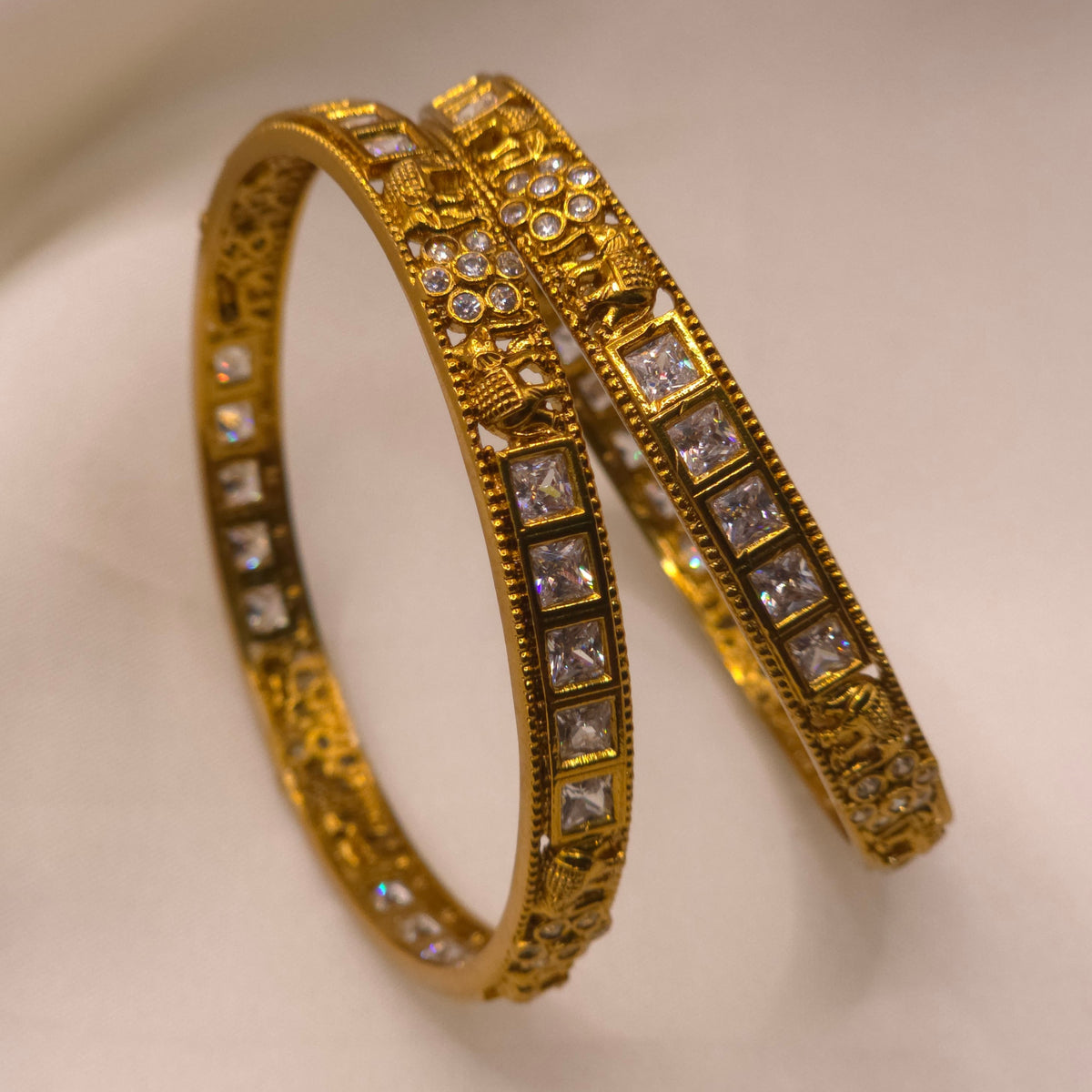 CZ Stone Designer Bangle