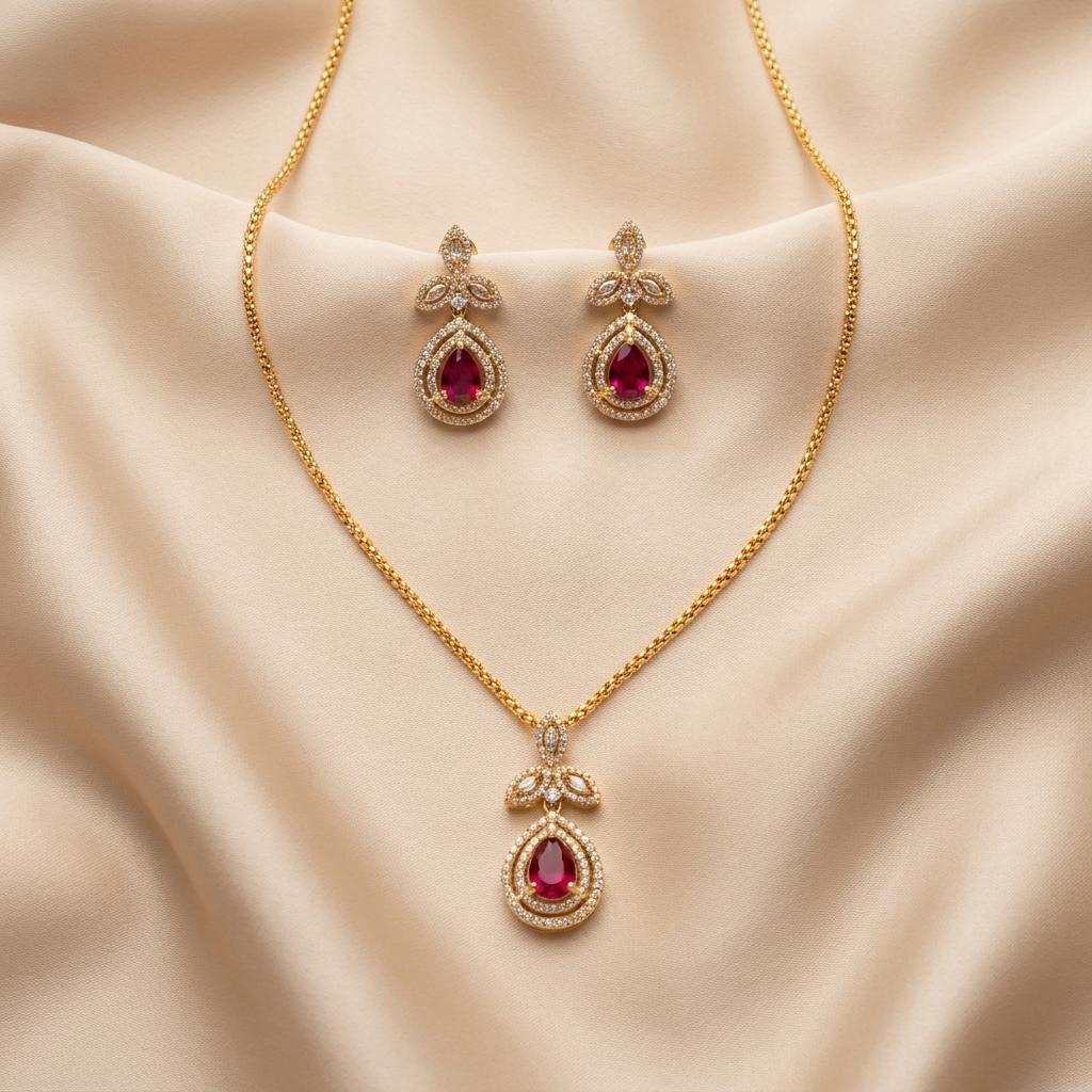 Imperial Ruby Bloom Set