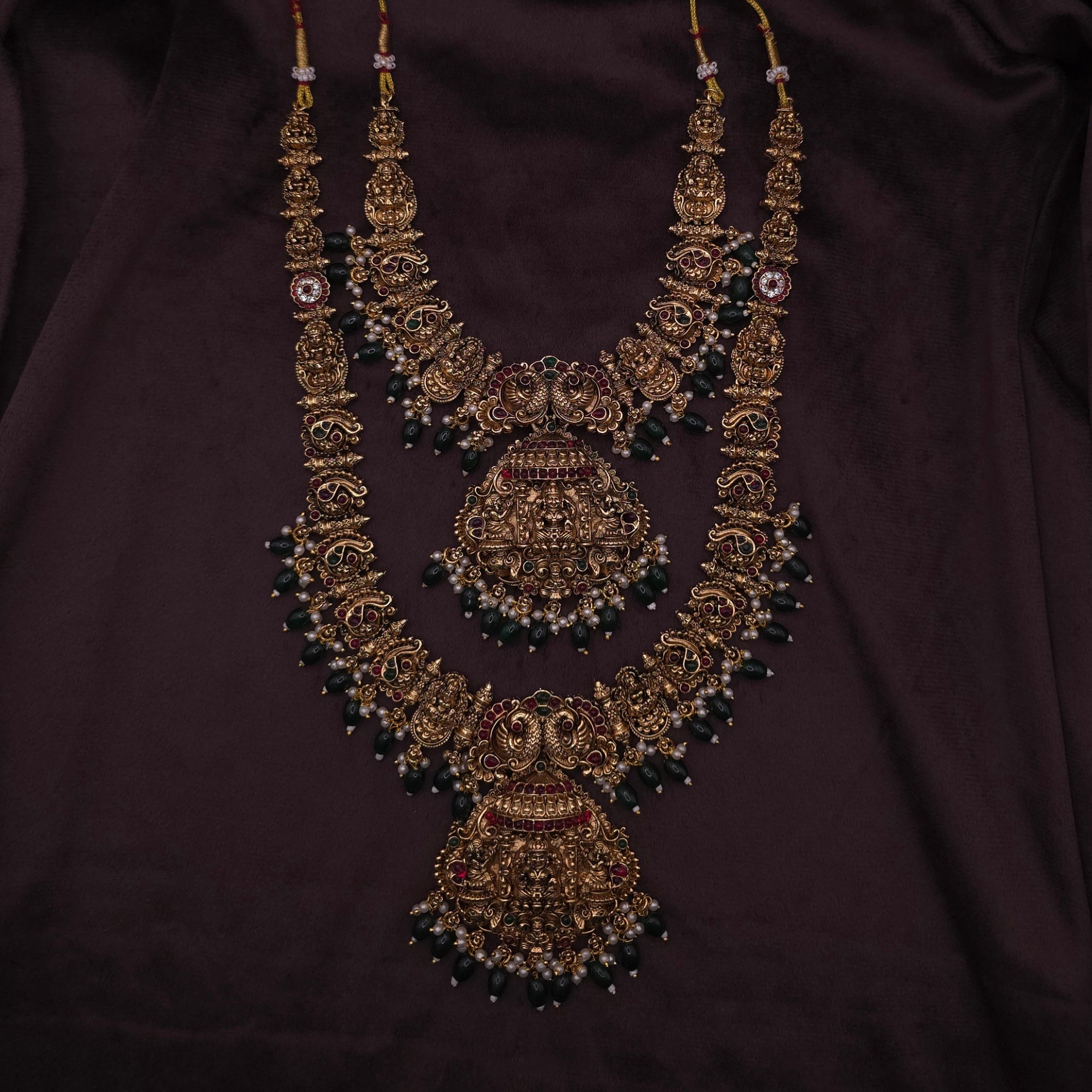 Annalakshmi Emerald Combo Set