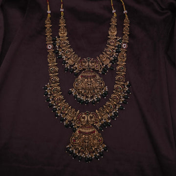 Annalakshmi Emerald Combo Set