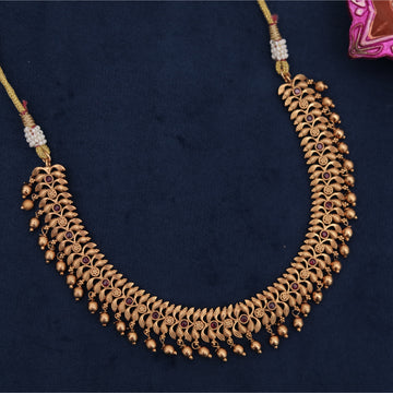 Antique Ruby Vine Necklace