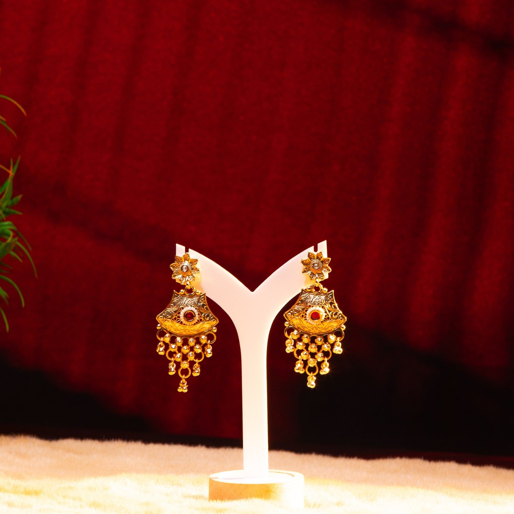 Rajwadi Antique Gold Haaram Set
