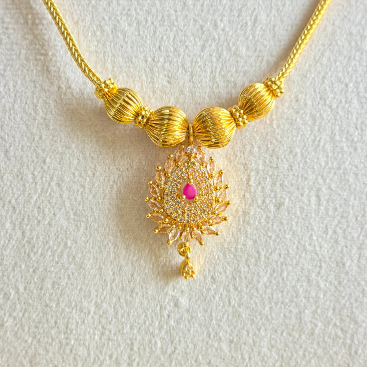 Teardrop Pendant Necklace