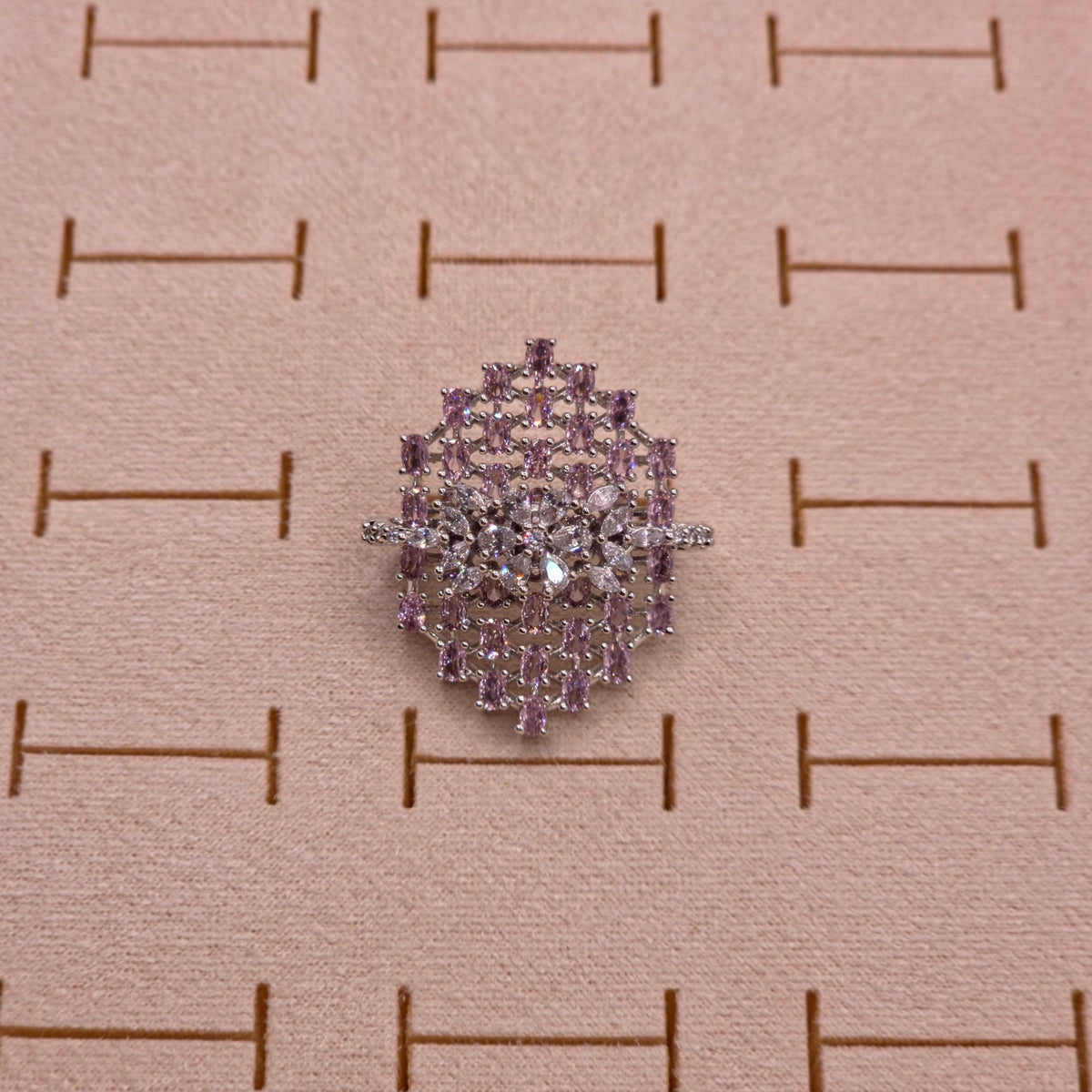 Amethyst Bloom Ring