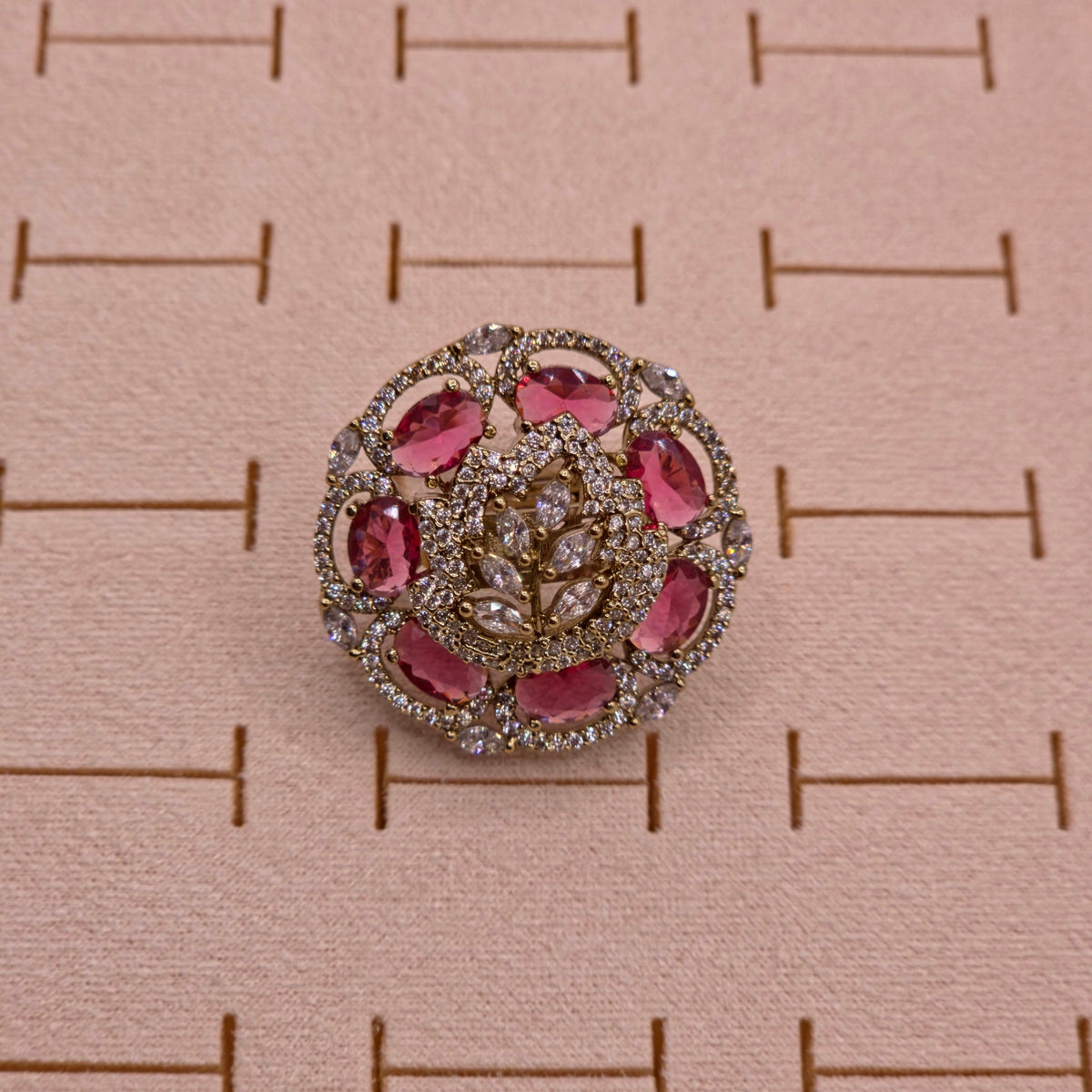 Pink Bloom Ring