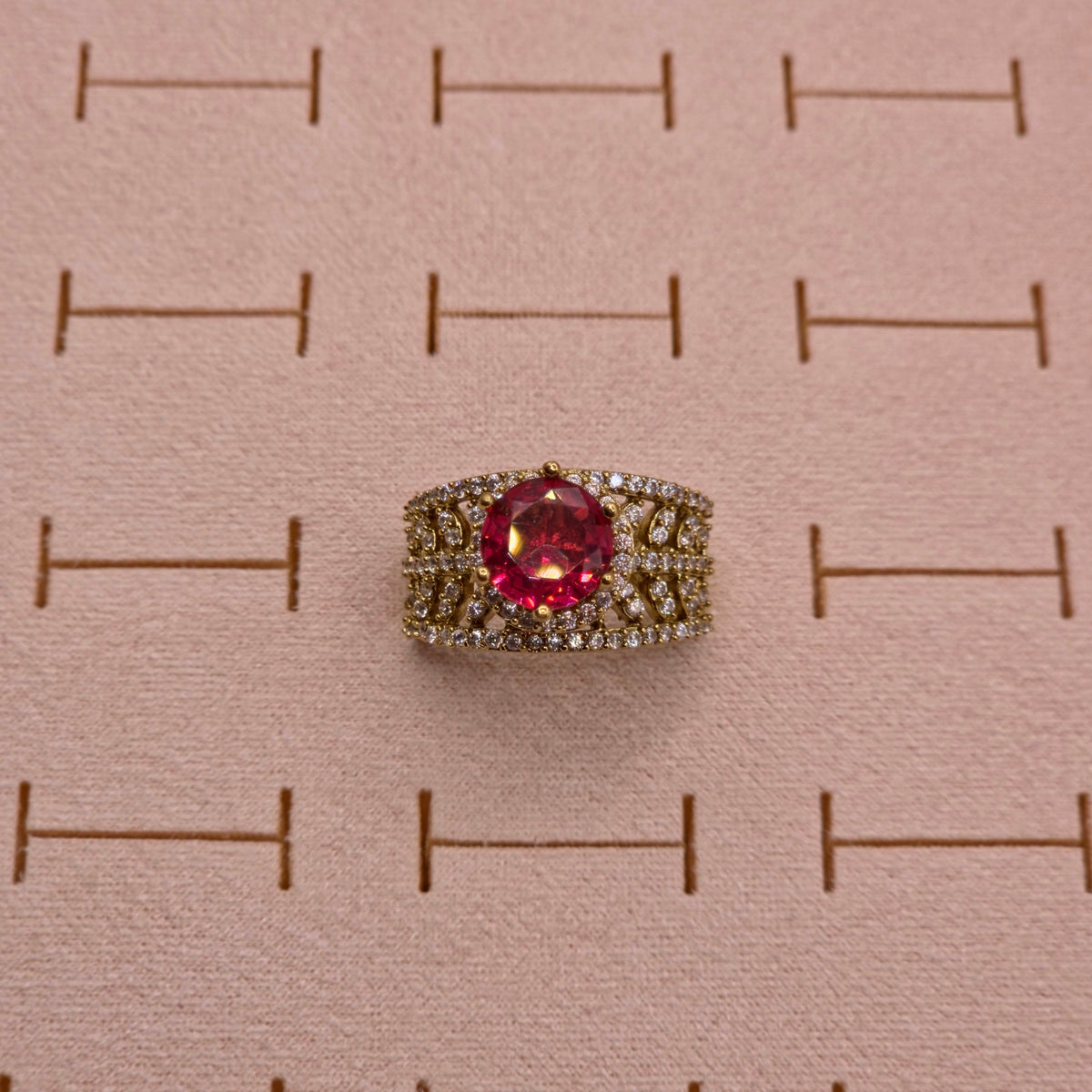 Ruby Glow Ring
