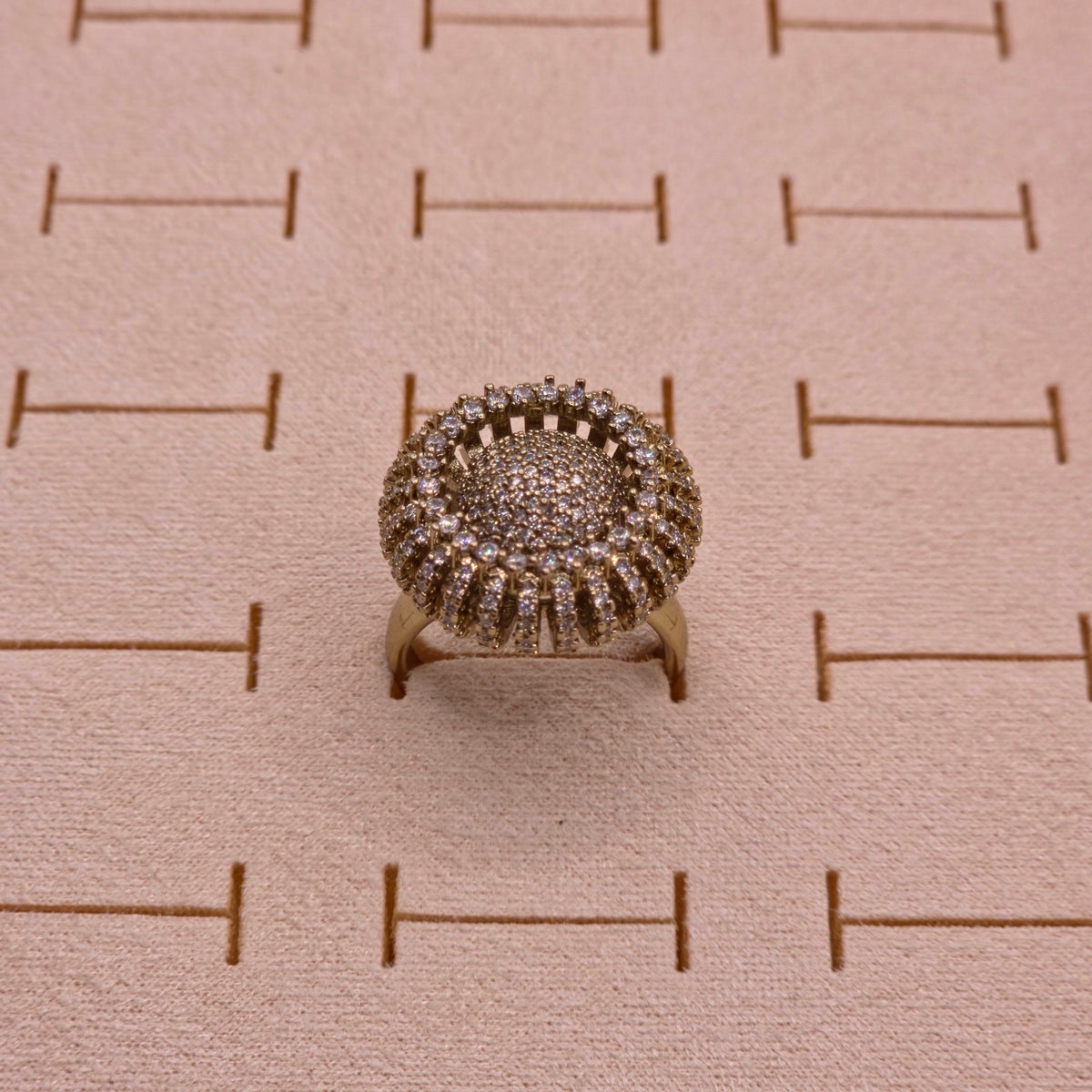 CZ Dome Ring
