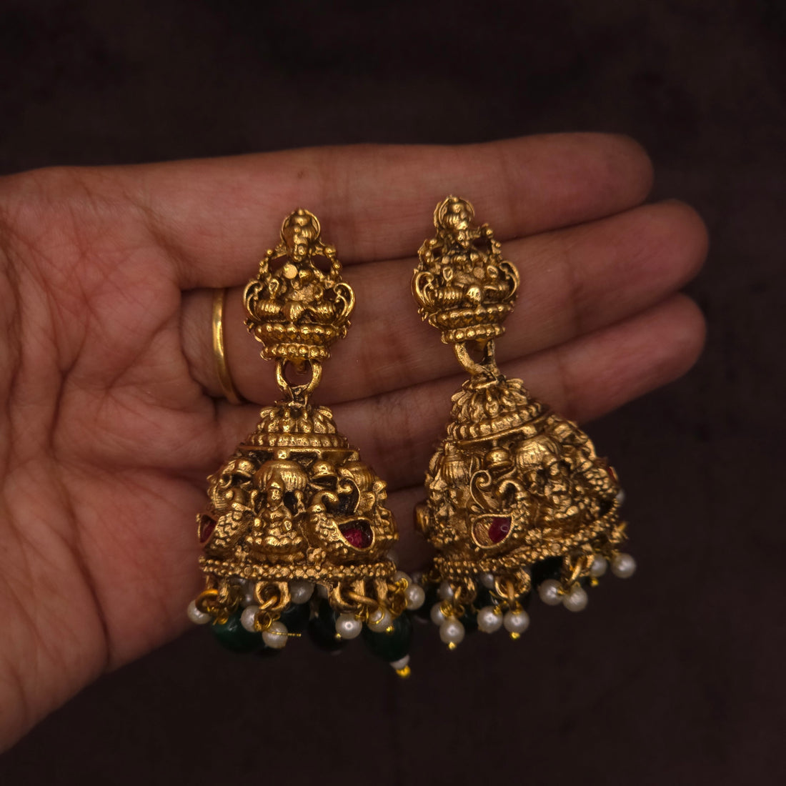 Annalakshmi Emerald Combo Set