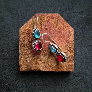 Oxidised Earrings 30