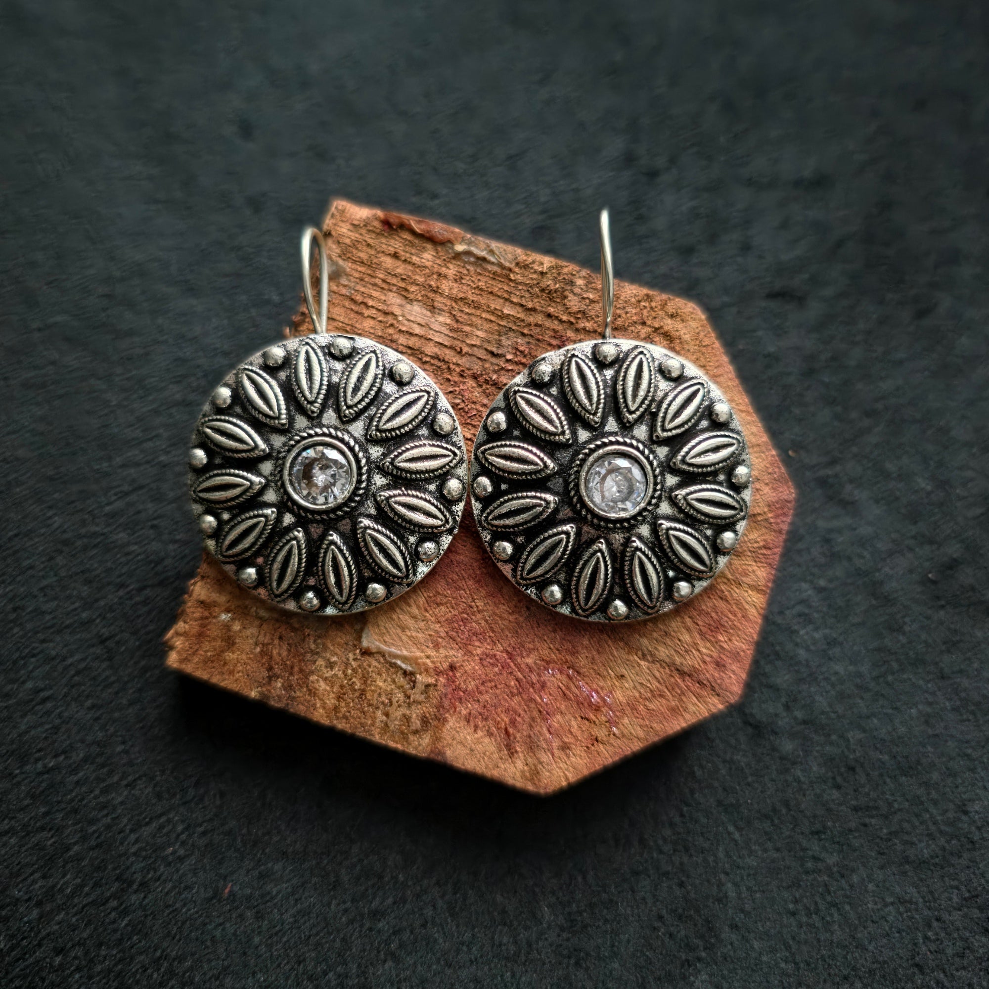 Oxidised Earrings 35