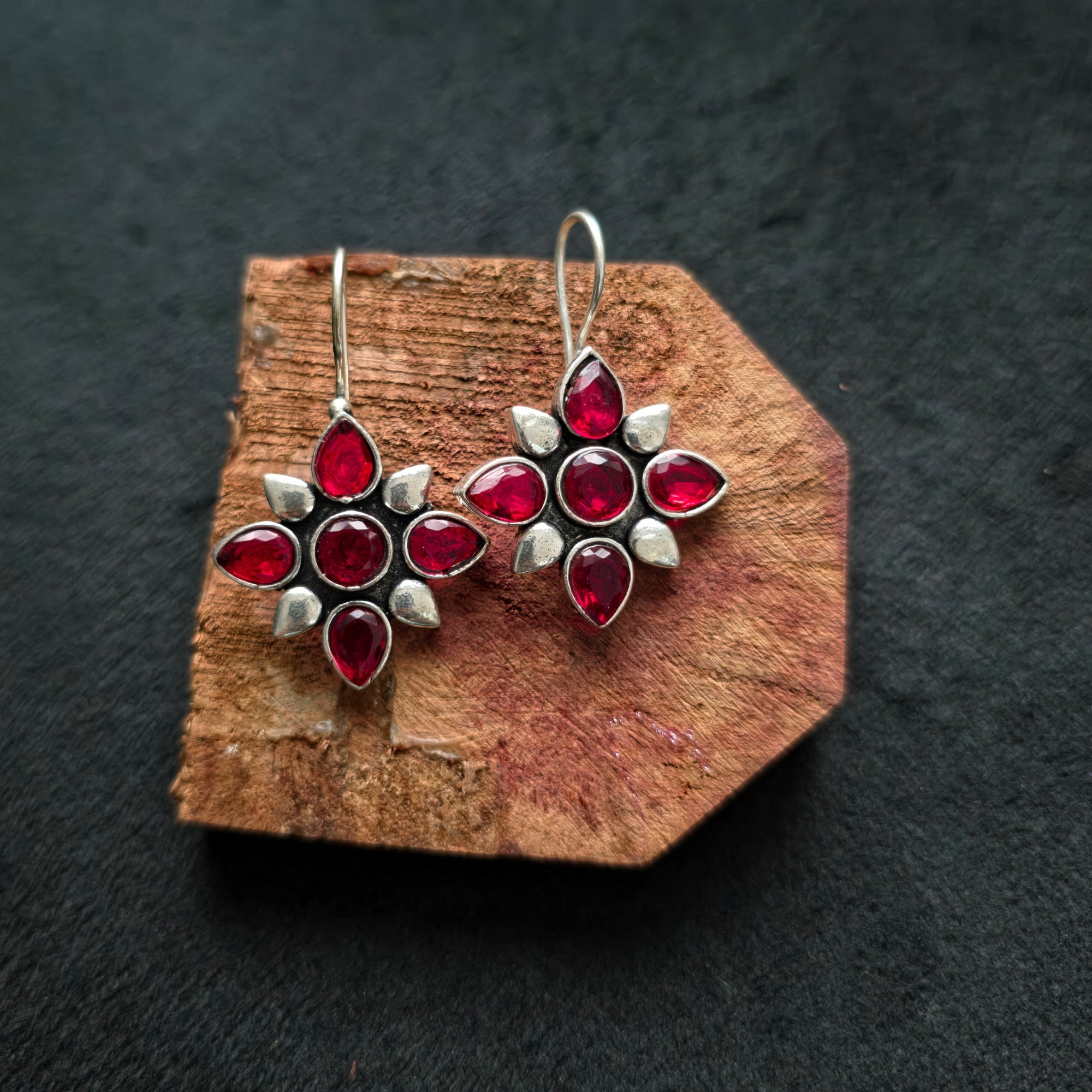 Oxidised Earrings 36