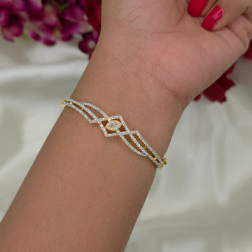 Adjustable CZ Crystalline Bracelets