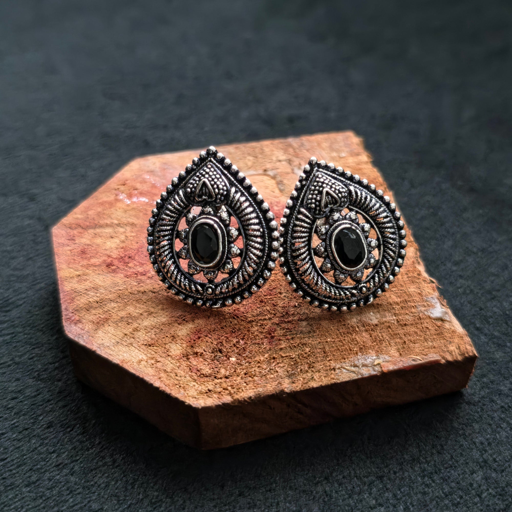 Oxidised Earrings 3