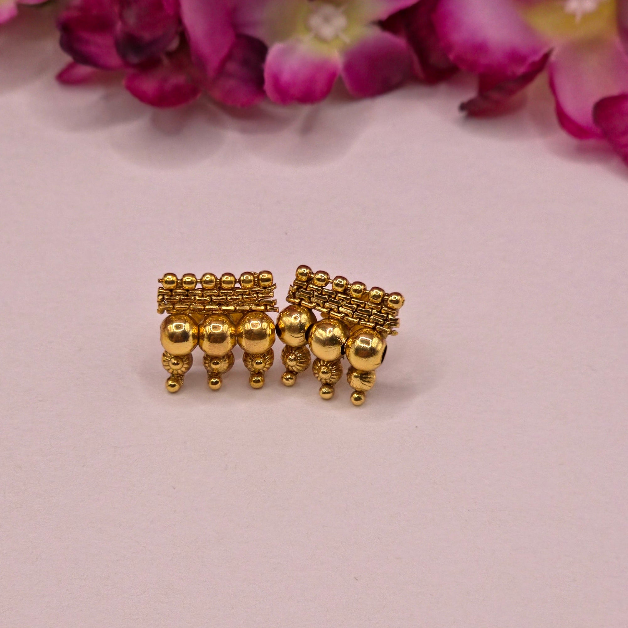 Classic Antique Gold Choker Set