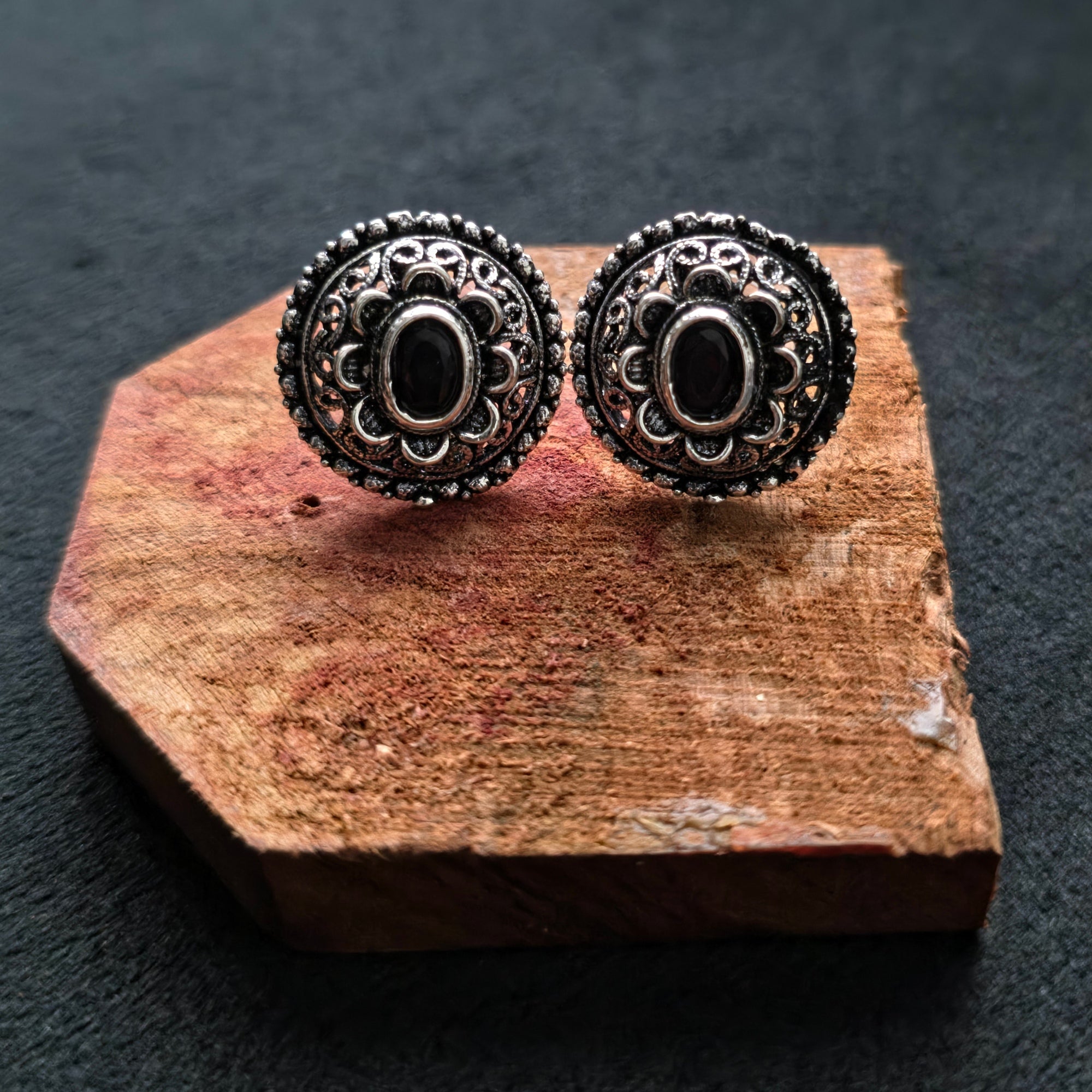 Oxidised Earrings 43