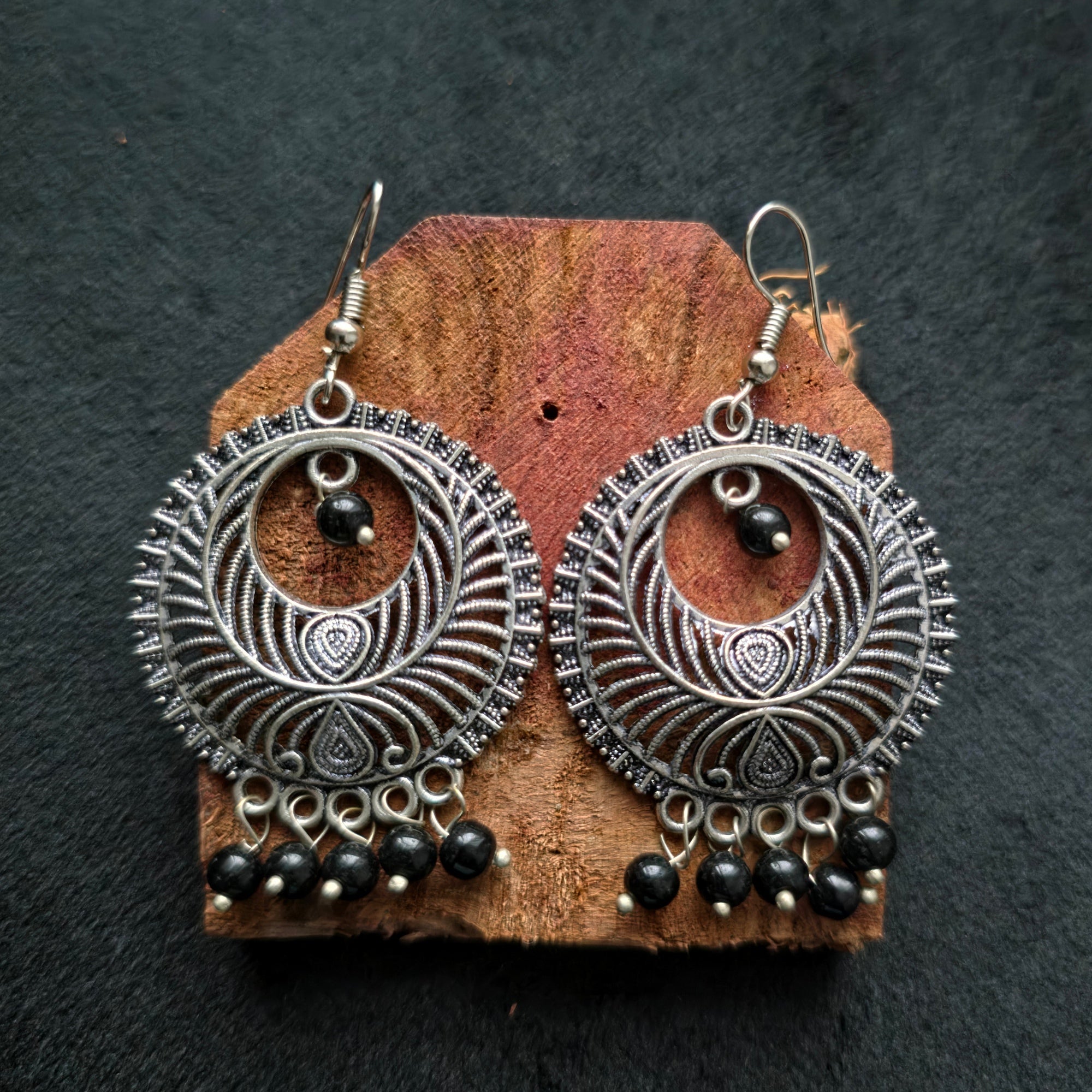 Oxidised Earrings 45
