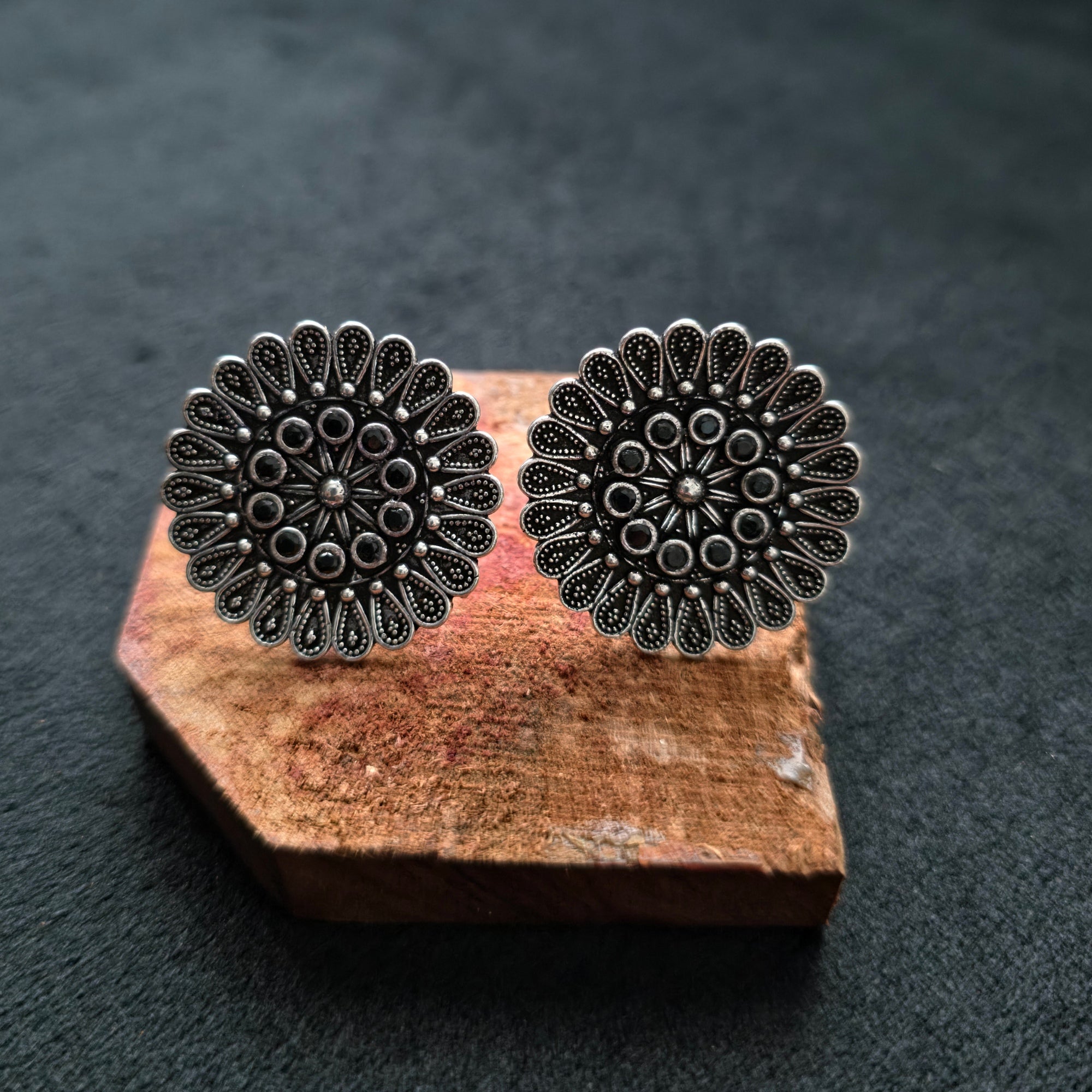 Oxidised Earrings 57