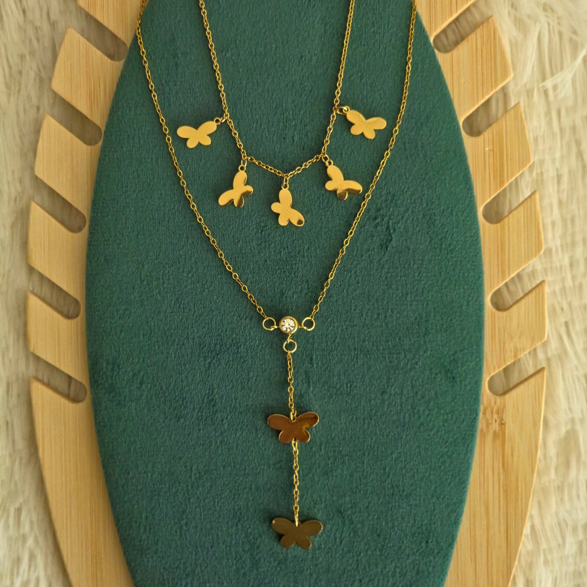 Butterfly Y Necklace
