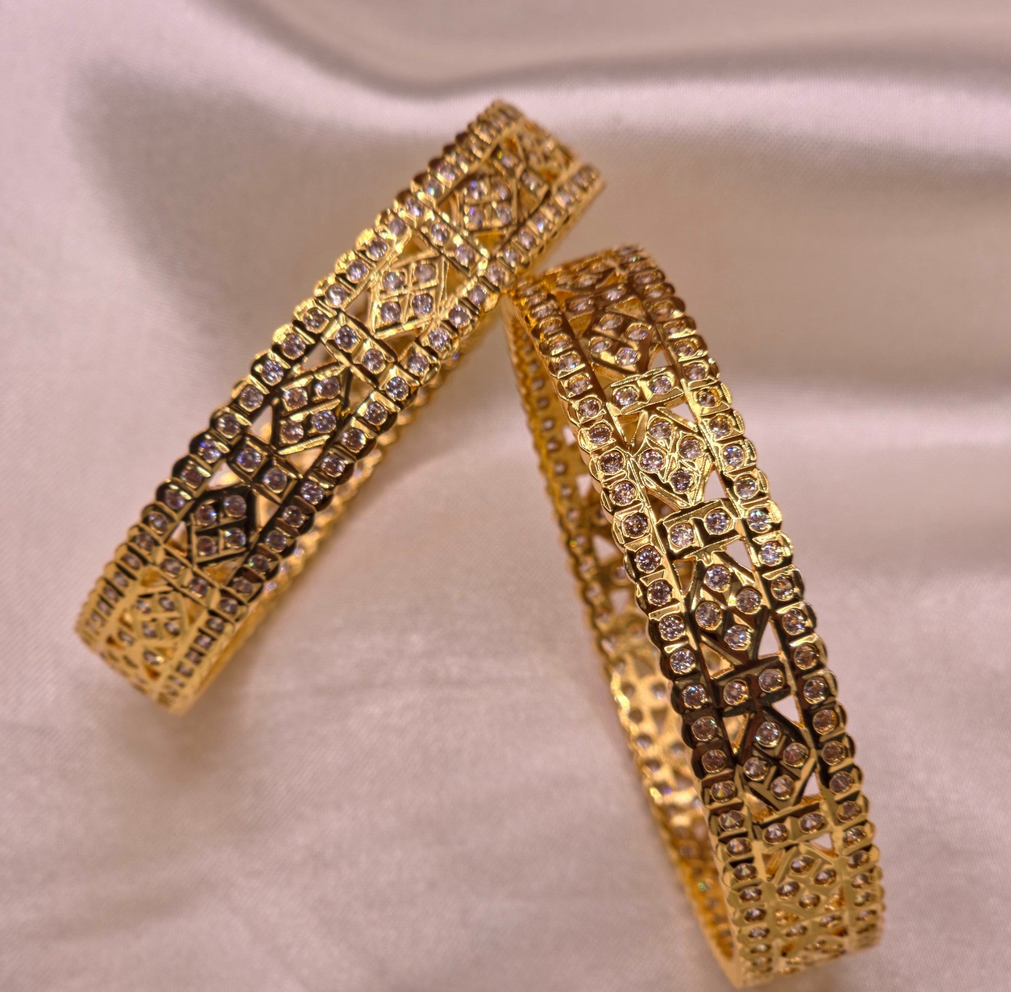 Premium AD Stone Bangles