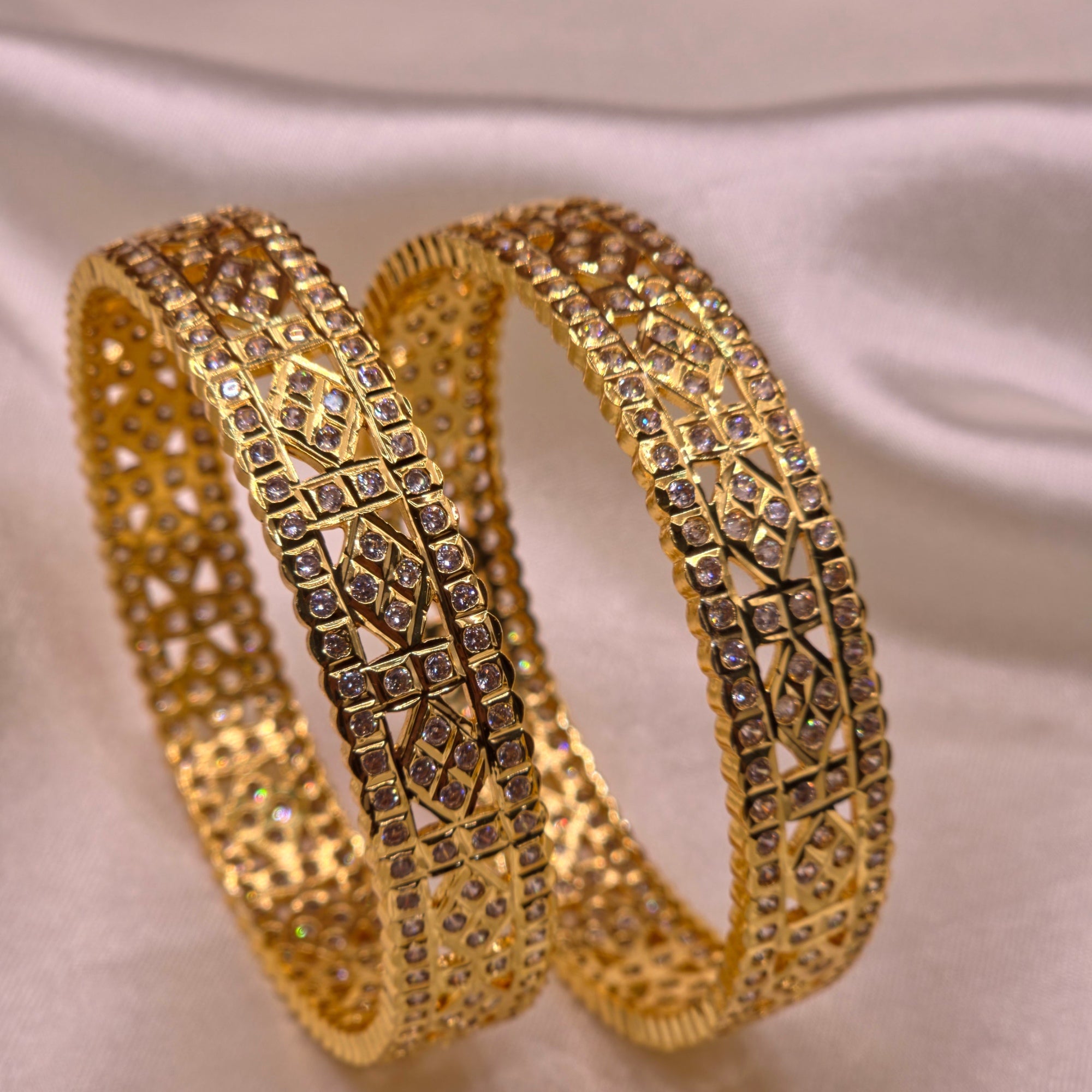 Premium AD Stone Bangles