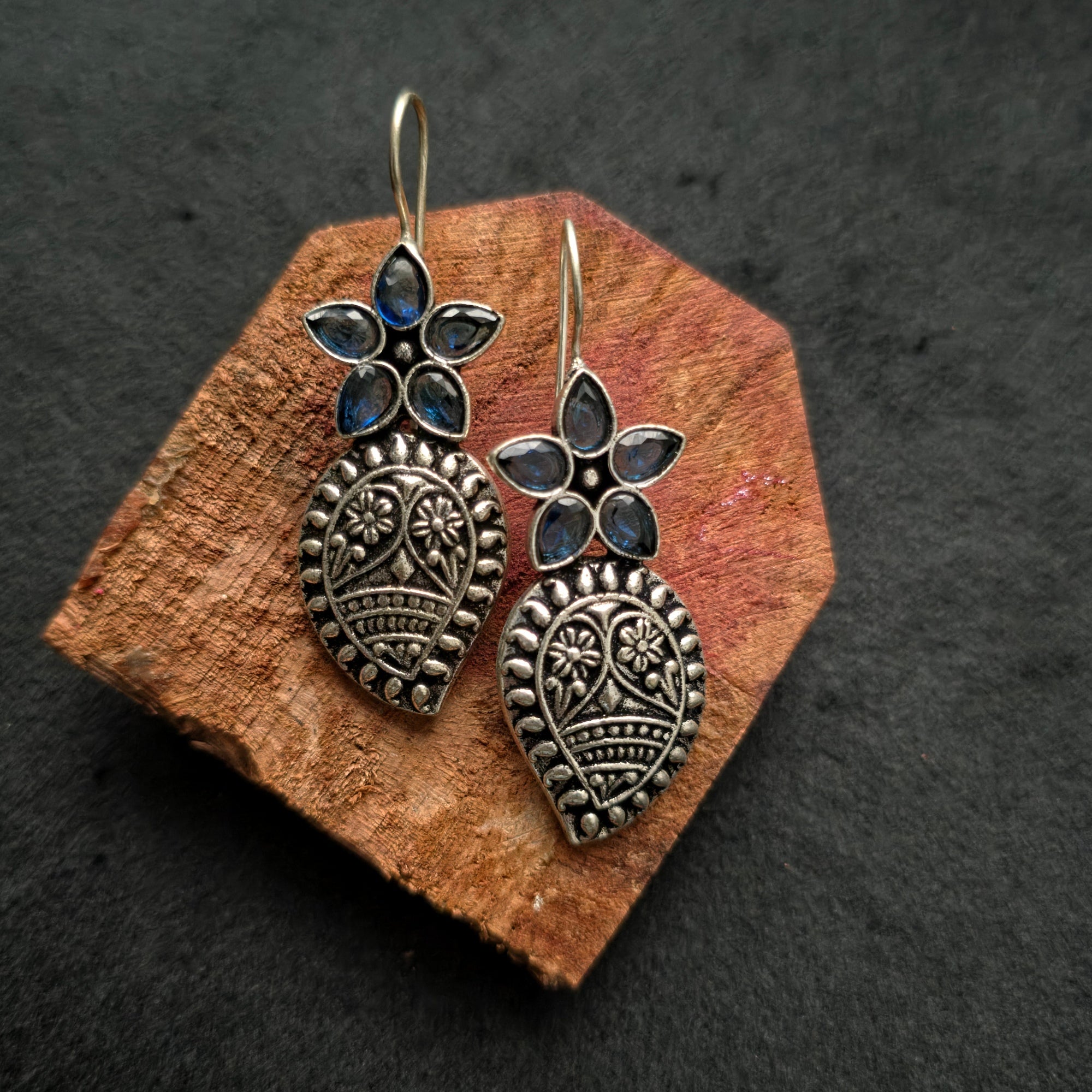 Oxidised Earrings 65