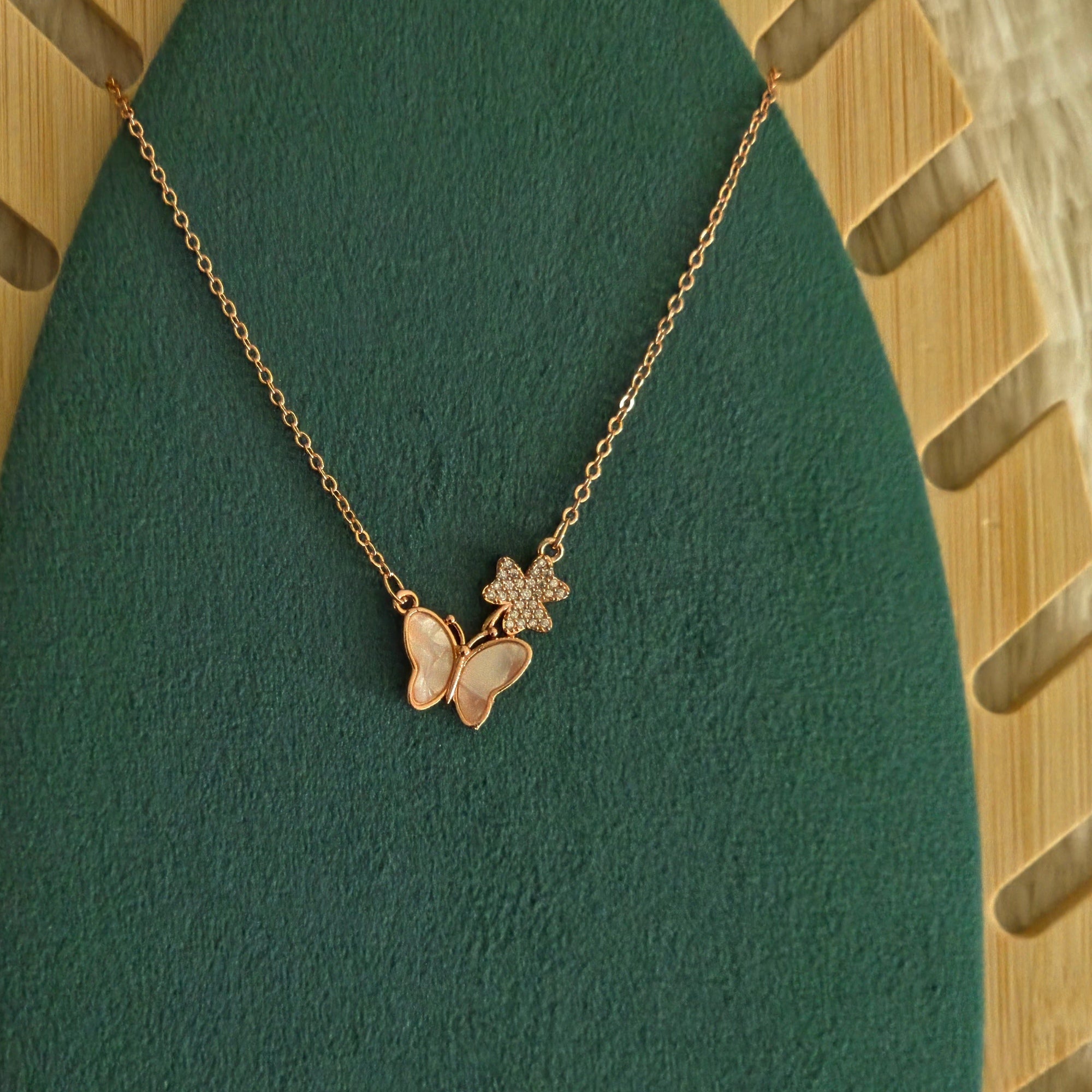 Butterfly Pendant Necklace