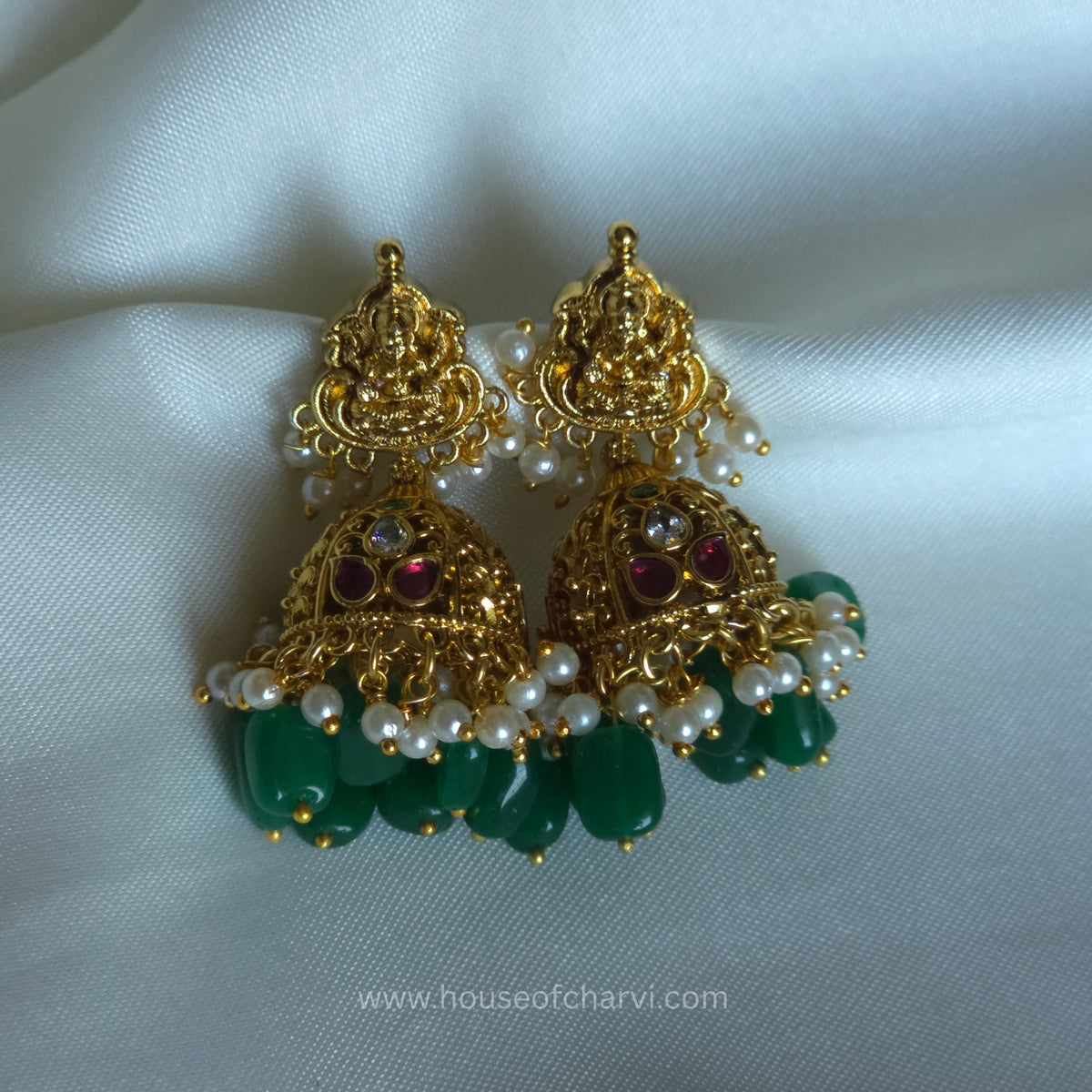 Lakshmi Temple Necklace Set
