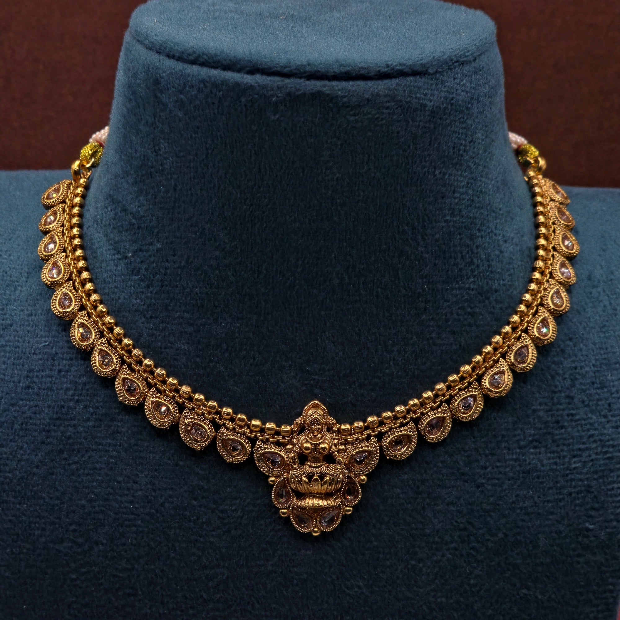 Lakshmi Antique Temple Choker Set