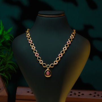 Royal Crimson & Emerald Teardrop Set