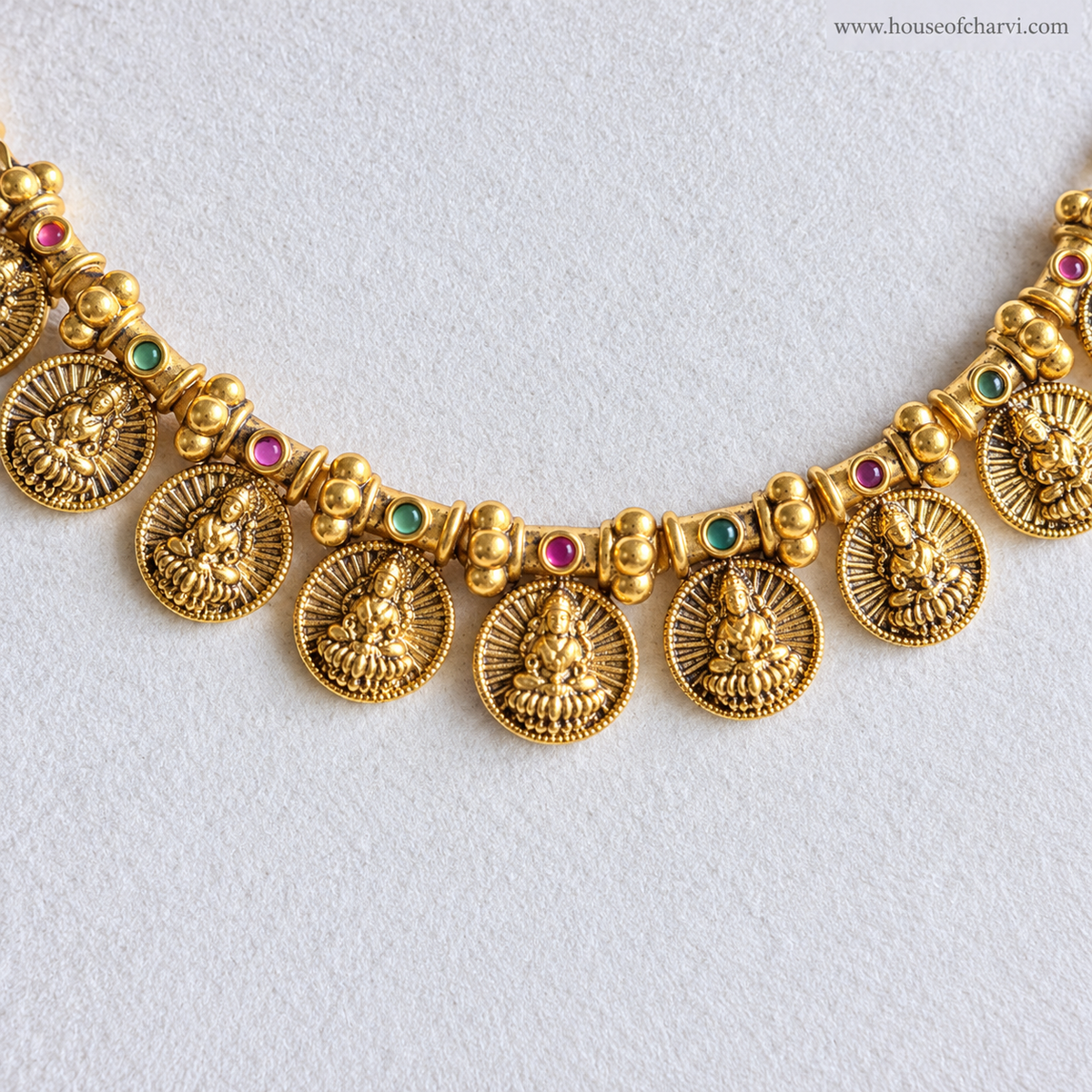 Traditional Coin Necklace Set
