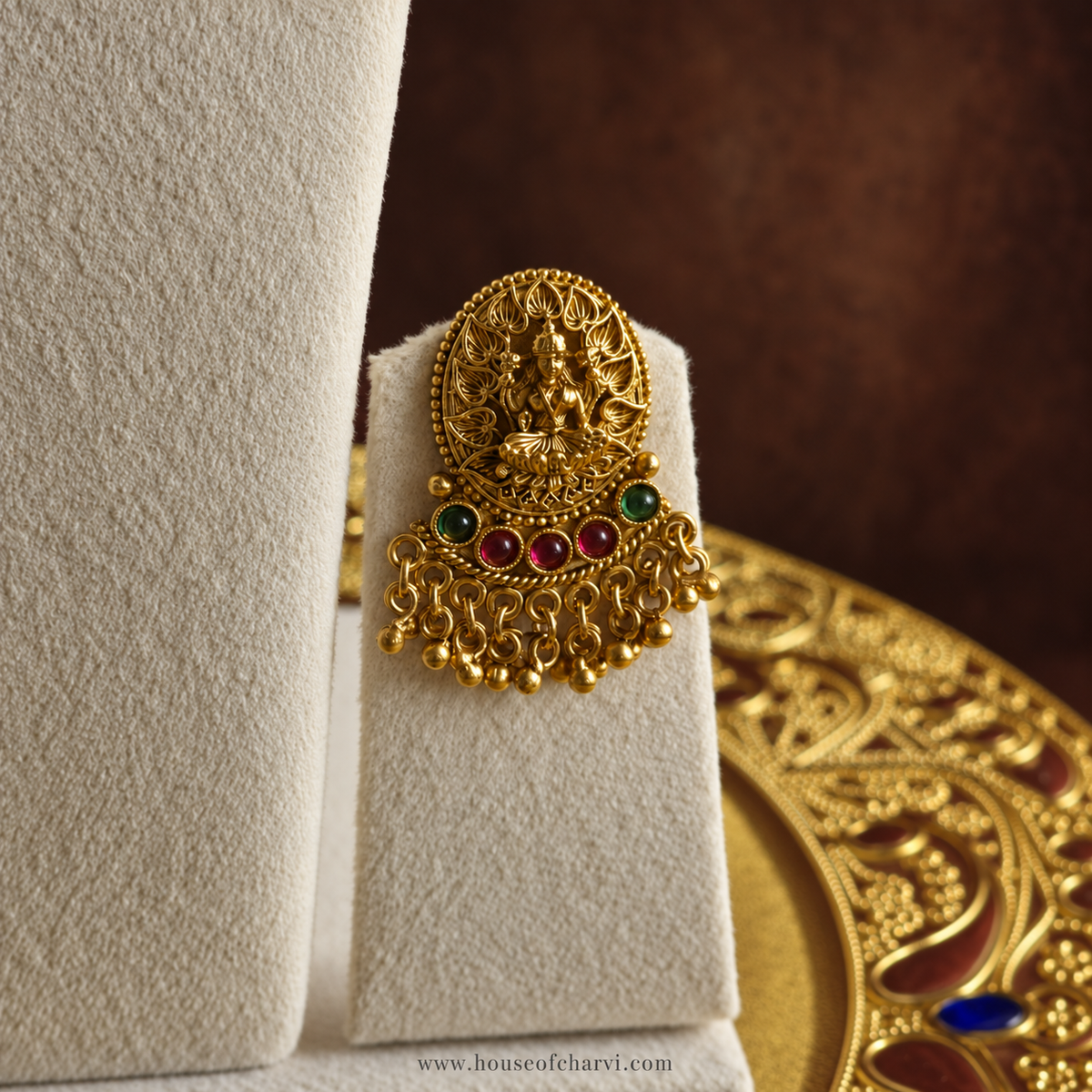 Lakshmi Temple Necklace Set