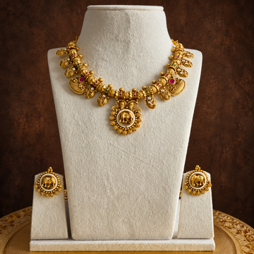 Elephant Temple Necklace Set