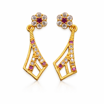 Celestial Bloom Drop Earrings