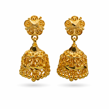Classic MicroGold Jhumka (Small)