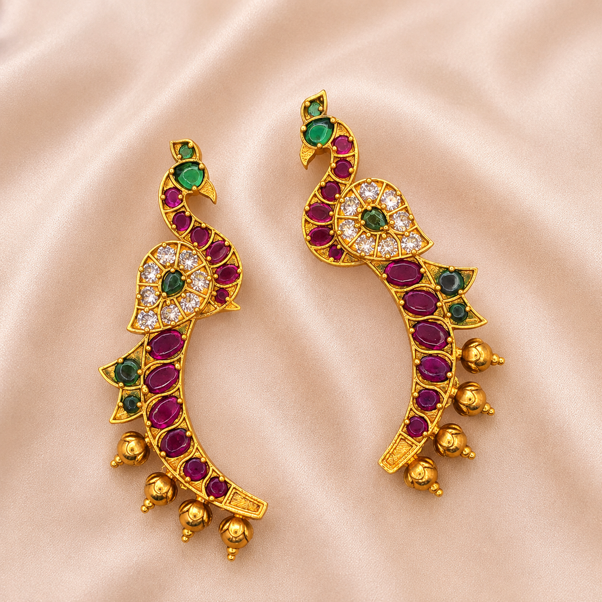 Peacock Earrings
