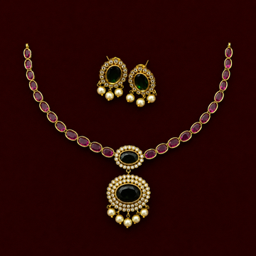 Emerald Black CZ Set