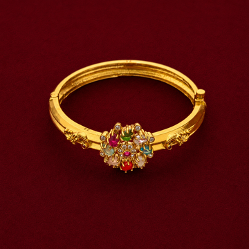 Navaratna Floral Kada