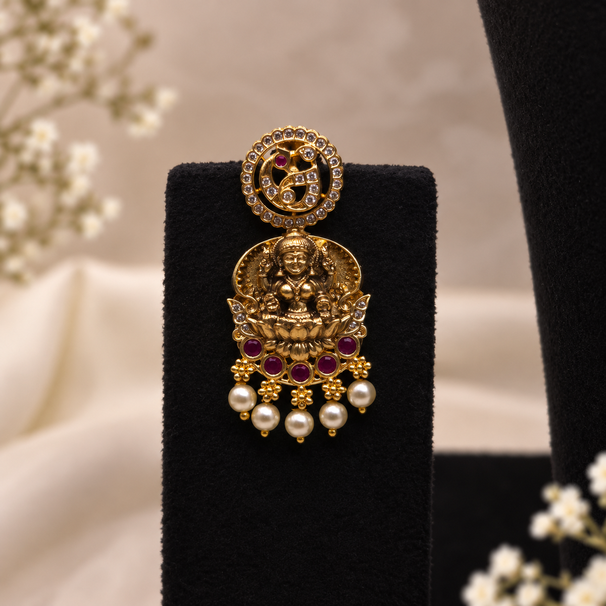 Lakshmi Coin Necklace Set