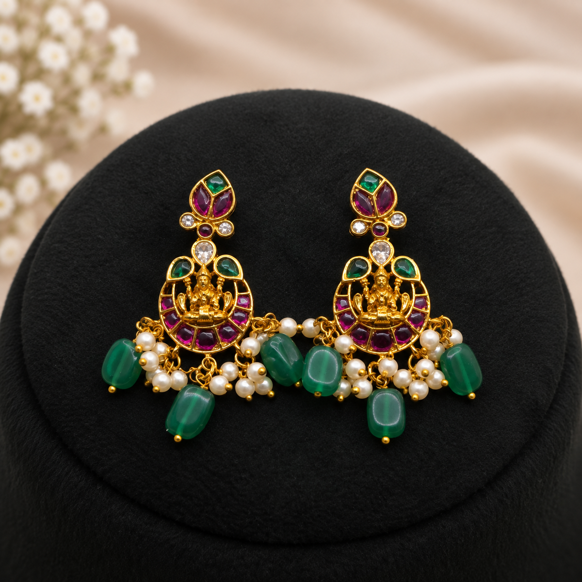 Lakshmi Beaded Necklace Set