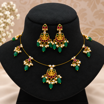 Lakshmi Beaded Necklace Set