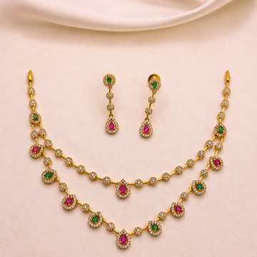 Ruby & Emerald Dual-Layer Set